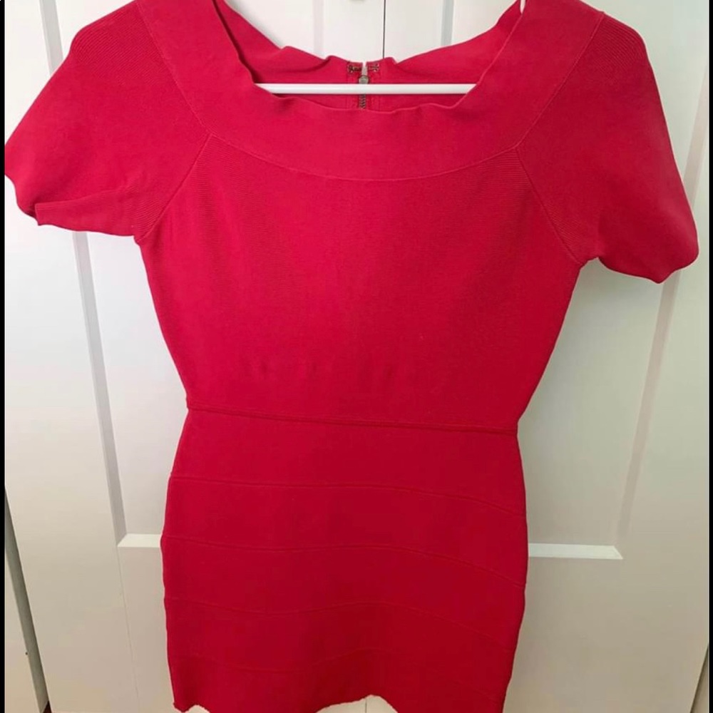 BCBC Max Azria Red Dress
